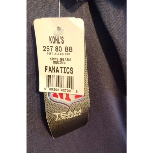 NFL Chicago Bears Majestic Cool Base 1/4 Zip Shirt Size Medium NWT - Picture 6 of 7